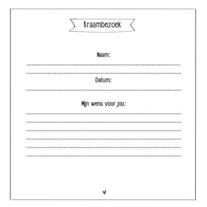 Kraambezoek-boek - Afbeelding 4