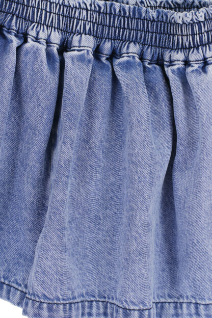 Looxs Denim Short - Bright Blue Denim - Afbeelding 4