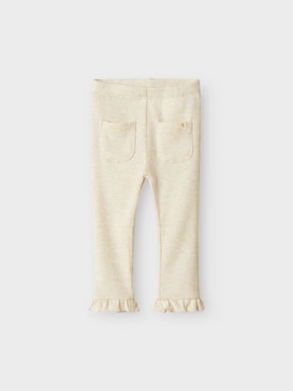 Lil Atelier Darla Legging - Turtledove Melange