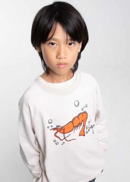 Little Talents SS2543 - White Gamba Sweater