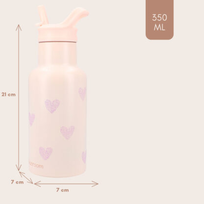 Kidzroom Drinkbeker - Roze Hartjes - Afbeelding 4