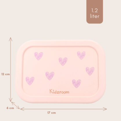 Kidzroom Broodtrommel - Roze Hartjes - Afbeelding 5