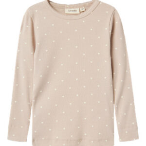 Lil Atelier Gago Longsleeve NOOS - Gray Morn Heart