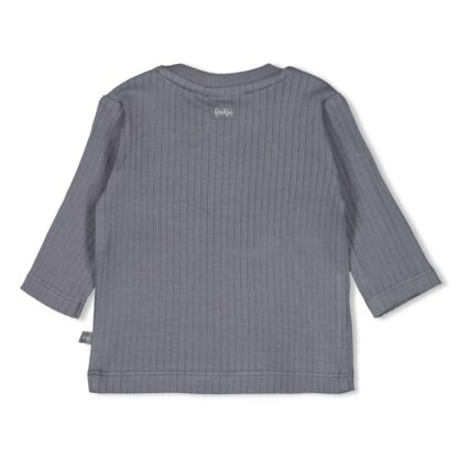 Feetje Longsleeve Rib Howdy - Blauw - Afbeelding 2