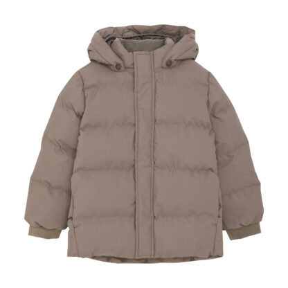 Enfant Winterjas Solid Quilt - Pine Bark